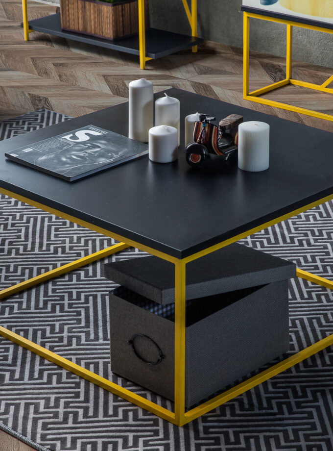 MILVAKI ORTA SEHPA / Sarı-Siyah