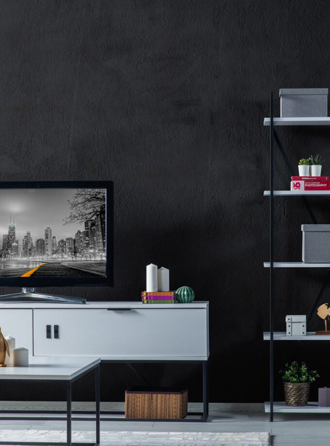 MILVAKI KİTAPLIK / Siyah-Beyaz