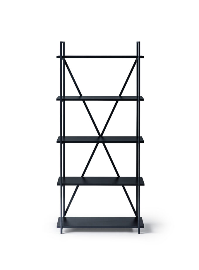 MILVAKI KİTAPLIK / Siyah-Siyah